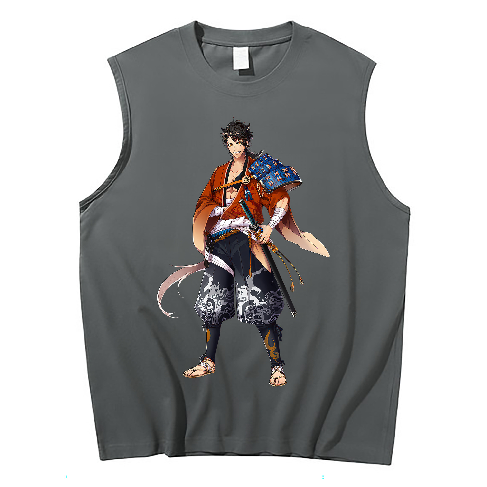 （画像用） 刀剣乱舞 Touken Ranbu コットン100％タンクトップ（フロントプリント）